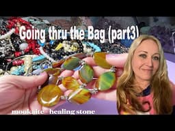 Unbelievable! Going thru a new bag  with Gemstones Jewelry (part3) ! Let's find Treasures!