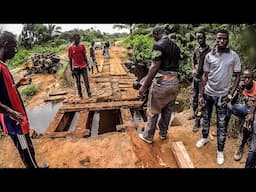 HOW DO YOU CROSS THIS BY MOTORCYCLE? | Motorcycle World Tour | Africa #59