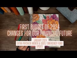 ✨ FIRST BUDGET OF 2024 ✨ BUDGET WITH ME: January 2024 $10,100 | How we are budgeting a extra check