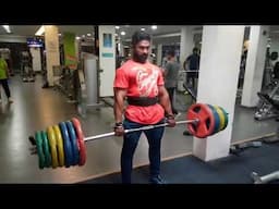 Deadlifting at 250 kgs