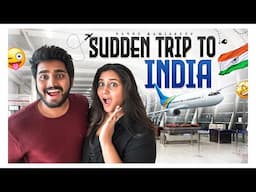 SUDDEN TRIP TO INDIA 🇮🇳| AUSTRALIA TO INDIA 😍 | WHY THIS SUDDEN PLAN ? 🫣| NACH ❤️