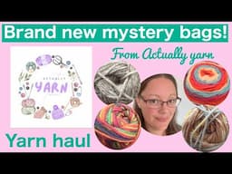 New mystery bag haul from Actually Yarn