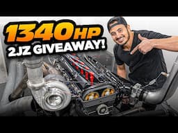 DART 2JZ SCREAMS to 1340HP! (The Ultimate Engine GIVEAWAY)