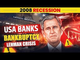 The 2008 Financial Crisis Explained | Lehman Brothers Crisis, Subprime Loans & CDOs | USA Bank Scam