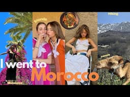 I Rode a Camel in Morocco EP. 6 | Hiking, Waterfall, YSL Museum, Friends, Moroccan Cuisine and More