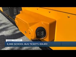 Polk County issues 6,886 tickets to drivers illegally passing stopped school buses