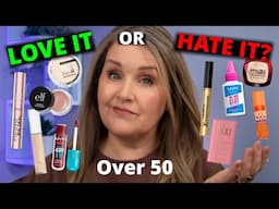 My HONEST Review of These Viral Makeup Products for Mature Skin! FAVES & FAILS!