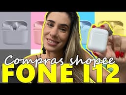 i12 - FONE DA SHOPEE REPLICA DA APPLE - COMPRAS SHOPEE