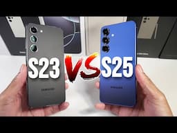 Samsung Galaxy S25 VS Samsung Galaxy S23! (Camera Comparison, PUBG & Display & Speed)