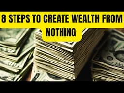 8 Steps to build wealth from nothing