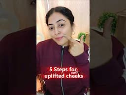 #faceyoga #faceuplift #cheekuplift बेजान लटके ढिलकते चेहरे में उभार और कसावट कैसे लाएं