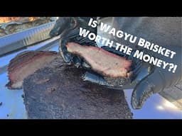 Snake River Farms Wagyu Brisket on the Lone Star Grillz 20x36 Offset Smoker