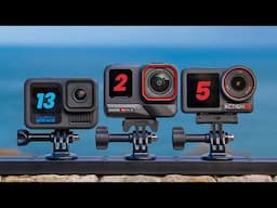 Insta360 Ace Pro 2 vs GoPro Hero 13 vs DJI Action 5 Pro - Best Action Camera for Vlogging?