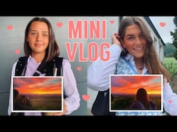 MINI VLOG | SPEND A FEW DAYS WITH US | CAR HUNTING, GOLF, TENNIS, SUNSETS AND MORE | Lucy and Anna