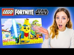 Playing LEGO Fortnite Star Wars update with my brother Ronald