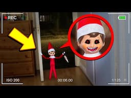 I Caught EVIL ELF ON THE SHELF Moving On Camera IN REAL LIFE