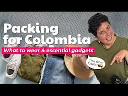 PACK LIKE A PRO: Must-Have Items for Your COLOMBIAN Trip