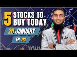 Intraday Stocks To Buy Today | 20 January 2025