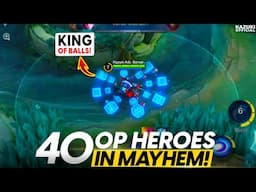 ALL 40 BROKEN HEROES IN MAYHEM MODE!