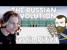 xQc Reacts to The Russian Revolution - OverSimplified