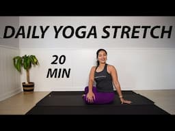 20 Min Daily Seated Yoga Stretch | Everyday Yoga Practice for Flexibility & Relaxation