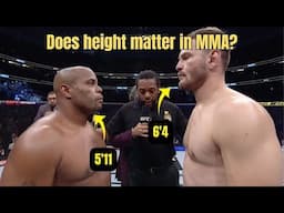 Does height matter in MMA?