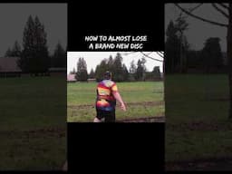 How To Almost Lose A Brand New Disc #discgolf #discgolfnerd