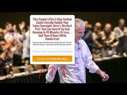 Simple 3 Step System Doubles Your Video Sales Letter (VSL) Conversions Overnight (Online Marketing)