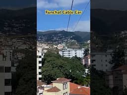 Breathtaking scenery on the Funchal Cable Car #shorts #shortvideo #funchal  #funchalcablecar