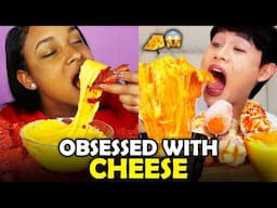 mukbangers are OBSESSED with CHEESE (Compilation)