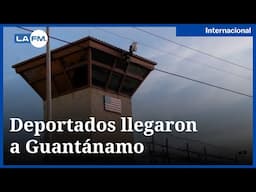 Llegó el primer vuelo con migrantes a la base de Guantánamo