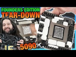 NVIDIA's Partners Should Worry: RTX 5090 Founders Edition Tear-Down & Disassembly