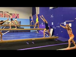 Level 4-7 Beam Live with Coach Victoria