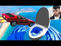 776.655% People Go To Toilet After This Impossible Car Parkour Race in GTA 5!