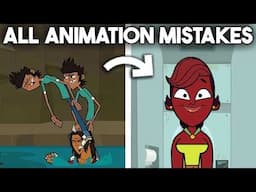 The WORST Total Drama Animation Mistakes