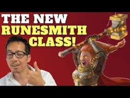 Pathfinder's new RUNESMITH class is D&D's Rune Knight but better. I talk PF's new design direction!