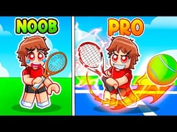 I Spent $100,000 In Roblox Tennis Simulator To Rizz MY CRAZY FAN GIRLS...