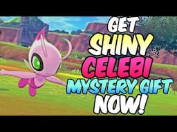 *1 WEEK ONLY* Get old SHINY Celebi Mystery Gift NOW in Pokemon Sword & Shield