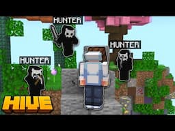 SkyWars GOD vs 3 Hunters (Hive Manhunt)