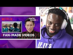 MUSALOVEL1FE Reacts to T.O.P. Reacts to Thanos Fan Videos | Squid Game: Season 2 | Netflix