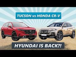 2025 Hyundai Tucson vs 2025 Honda CR-V – Is Hyundai Back ?