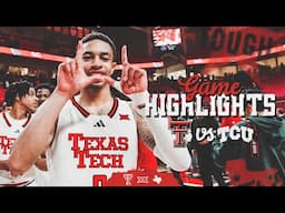 Texas Tech MBB vs. TCU: Highlights | Jan. 29, 2025