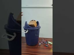 DIY Smart Dustbin using Arduino #arduino #schoolprojects #diy