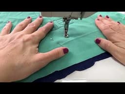 Free Motion Stitching for beginners/ drawing on fabric with a sewing machine