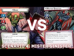 Drax V Mister Sinister | NeXt Ev Campaign Scenario 4 | Marvel Champions