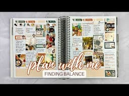 PLAN WITH ME | resetting and finding balance | jan. 13-19 | #makselifeplanner