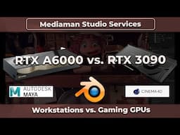 What is the best GPU, A6000 or the RTX 3090.The truth for rendering, Workstation GPU vs. Gaming GPU