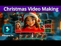 🎄 How to Create Stunning Christmas Greeting Videos with Filmora 14! 🎥✨