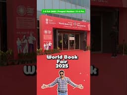 World Book Fair 2025 | Pragati maidan #worldbbokfair2025 #deshrangeela