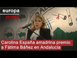 Carolina España elogia la "faceta humana" de Báñez por su contribución a "un país mejor"